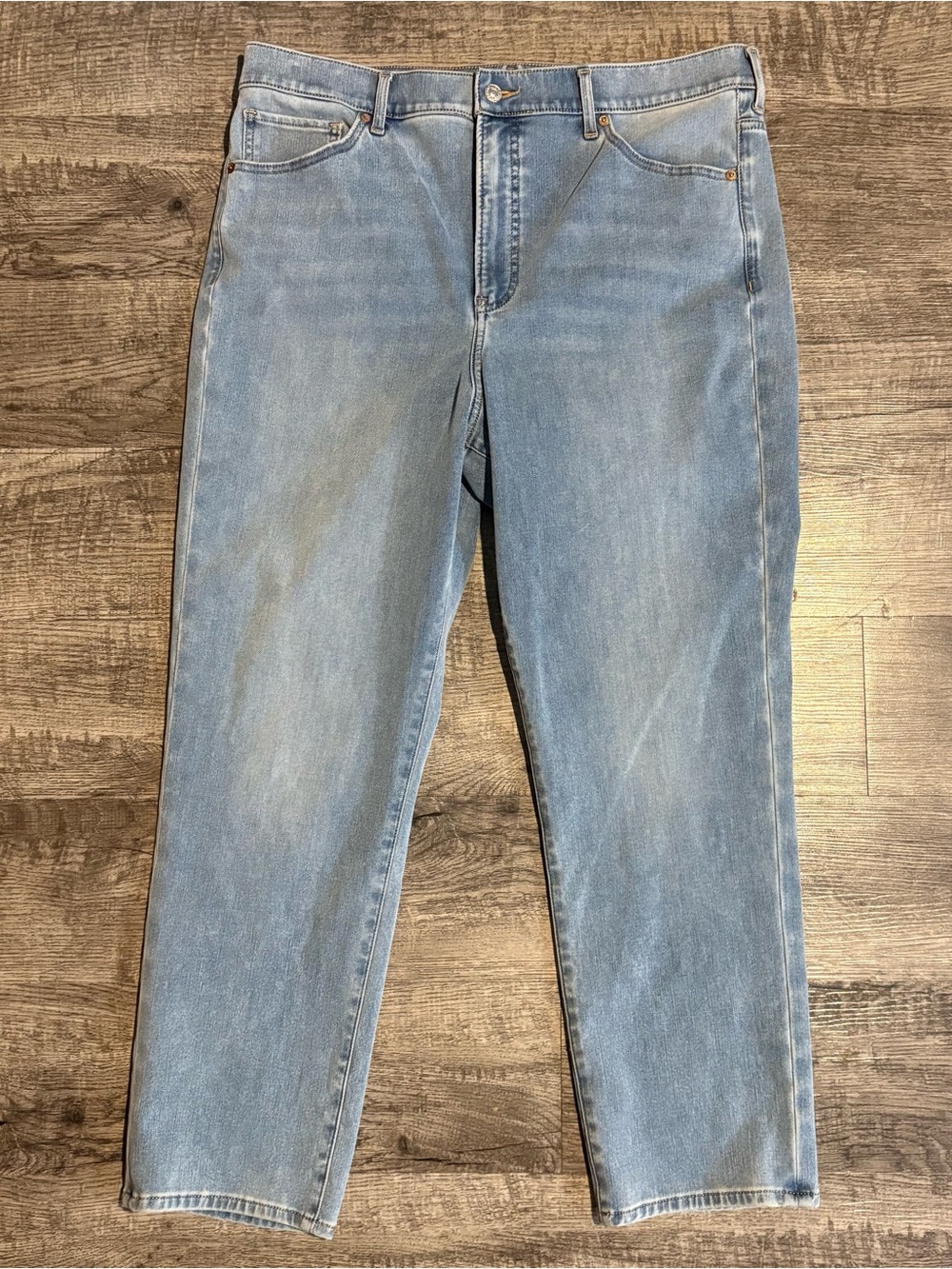 Express Jeans Women’s 16 Blue Slim Super High Rise